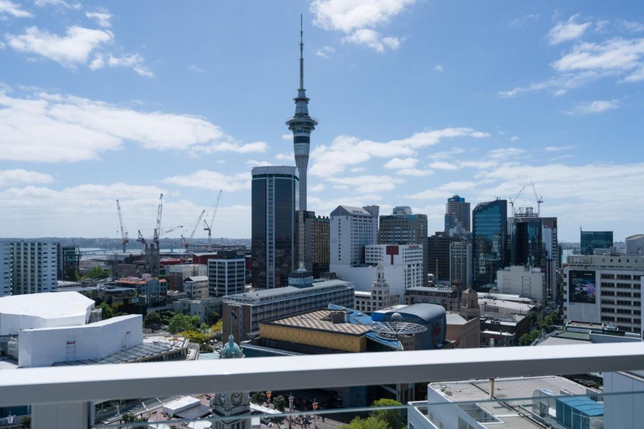 Amazing Views 2 Bedroom Apt In Auckland Cbd Bagian luar foto